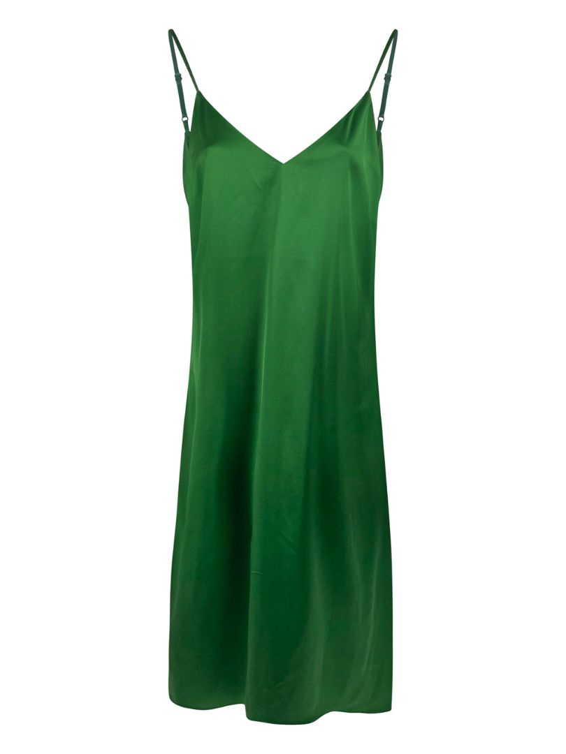 Ana Silky V-Neck Slip Dress