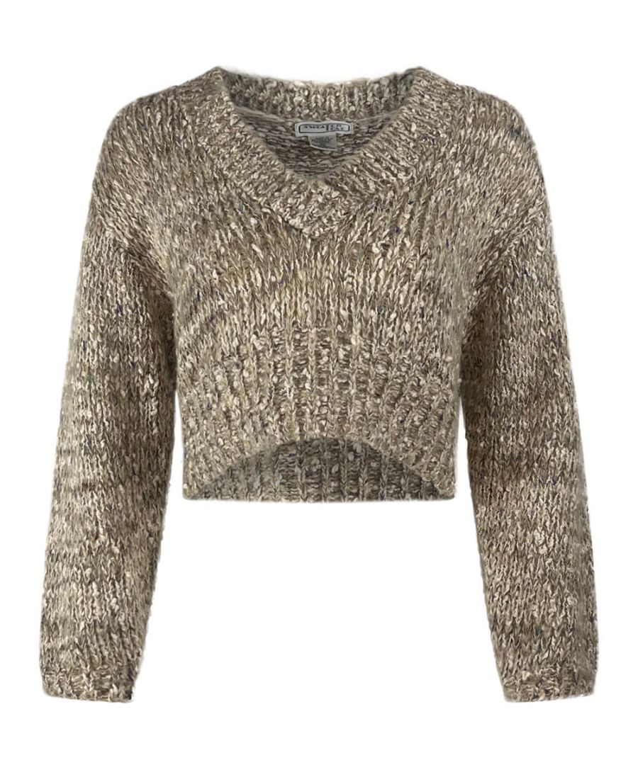 Textured VNeck Pullover