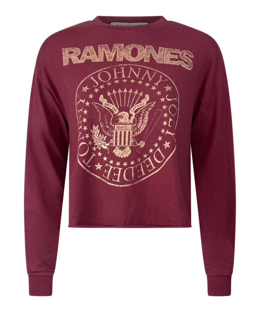 Ramones Crop Sweatshirt