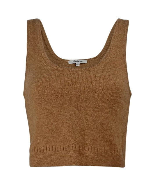 Clemence Cropped Sweater Tank