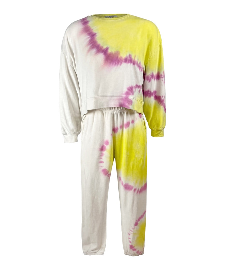 Z Supply Sunburst Tie Dye Sweat Set