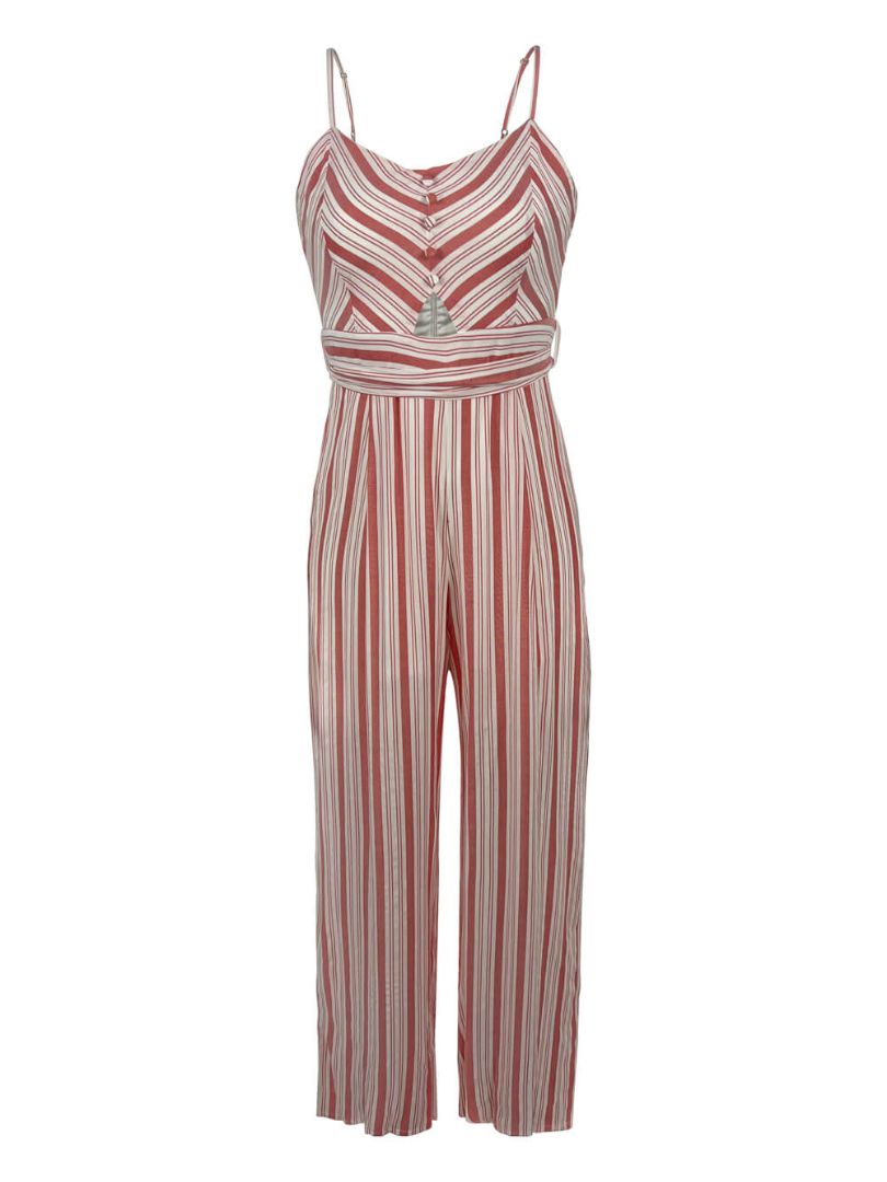 Striped Jumpsuit