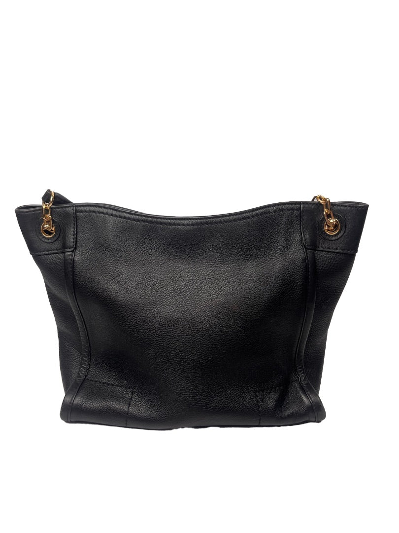 Slouchy Tote in Pebbled Leather